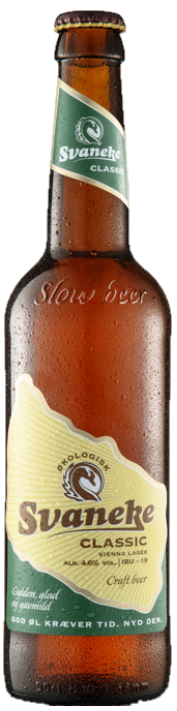 Svaneke Classic Øko, øl, glas, 0.33 l., 18 Stk.