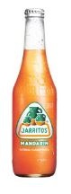 Jarritos Mandarin Natural Flavor Soda, glas, 0.37 l., 24 stk.