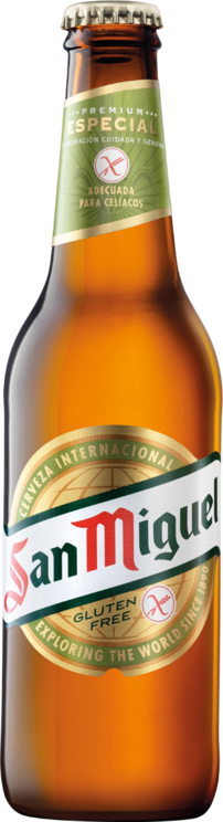 San Miguel Gluten Free, øl, glas, 0.33 l., 24 stk.