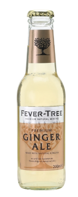 Fever-Tree Ginger Ale, glas, 0.2 l., 24 stk.