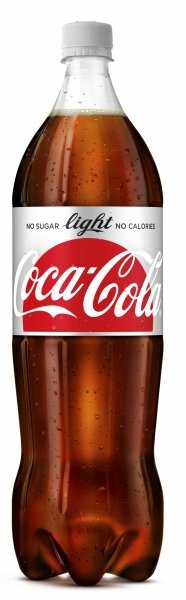 Coca-Cola Light, plast, 1.5 l., 8 stk.