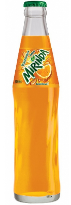 Mirinda Orange, glas, 0.25 l., 30 stk.