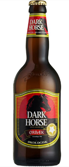 Ørbæk Dark Horse, økologisk, glas, 0.33 l., 12 stk.