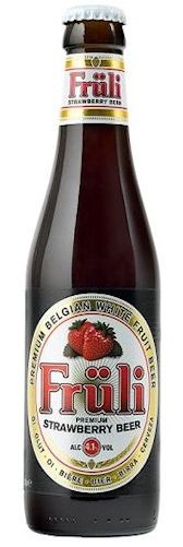 Früli Jordbær, øl, glas, 0.33 l., 24 stk.