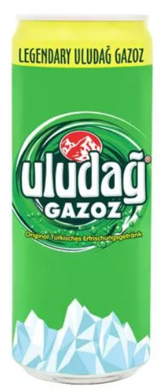 Uludag Gazoz, Dåse, 0,33 l, 24 stk