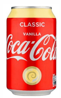 Coca cola Vanilla, 0.33 l, 24 stk.