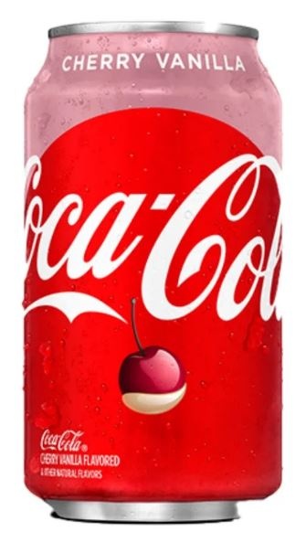 Coca cola Vanilla Cherry, 0.355 l, 12 stk.