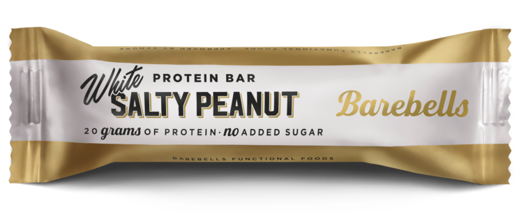 Barebells White Salty Peanut, proteinbar, 55 g., 12 stk