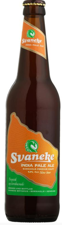 Svaneke IPA, øl, økologisk, glas, 0.5 l., 15 Stk.