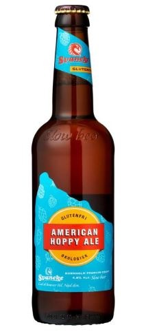Svaneke American Hoppy Ale, øl, økologisk, glas, 0.5 l., 15 Stk.