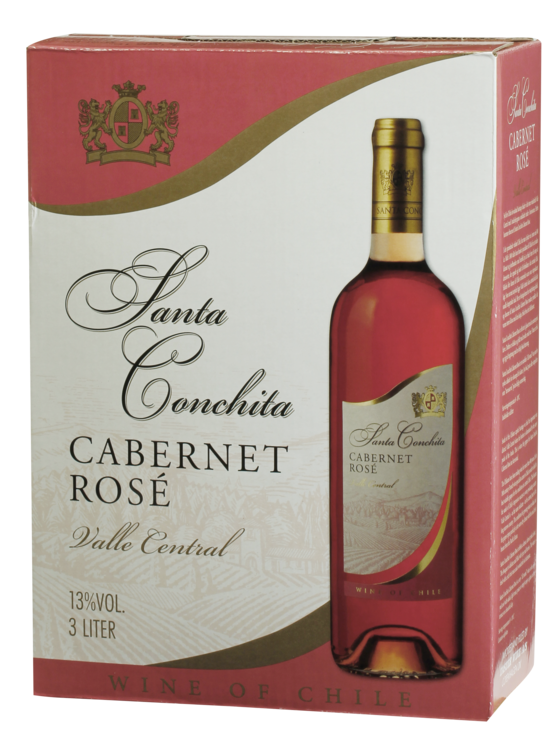 Santa Conchita, Cabernet Rose vin, Box, 3,0 l., 4 stk.