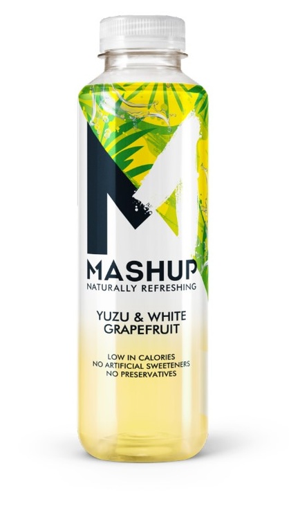 MashUp Yuzu/White Grapefruit, plast, 0.5 l., 6 stk.