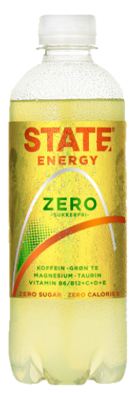 State Energy Zero, Plast, 40cl, 12 stk