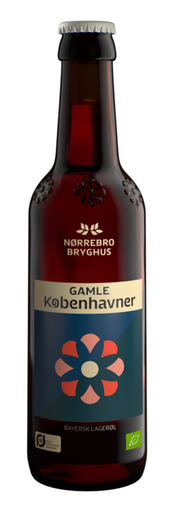 Nørrebro Bryghus, Gamle Københavner, glas, 0.33 l., 18 stk.