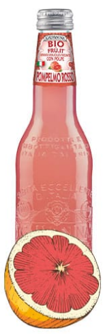 Galvanina Ruby Grapefruit Øko, Glas, 0.355 l., 12 Stk.