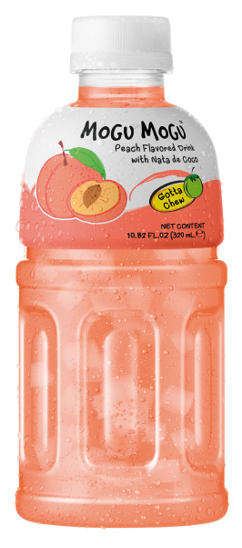 Mogu Mogu Peach, plast, juice, 0.32 l.,  24 stk.