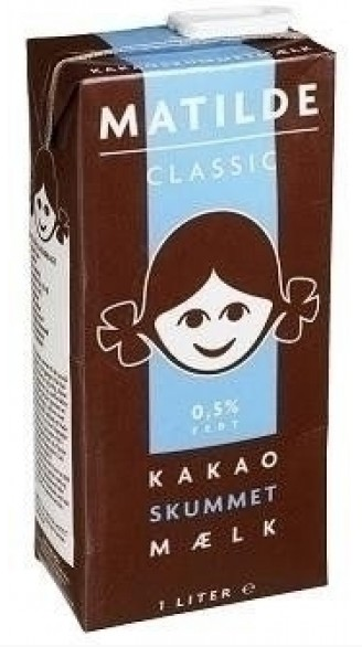 Matilde Classic Kakaomælk, pap, 1.0 l.,  10 stk.