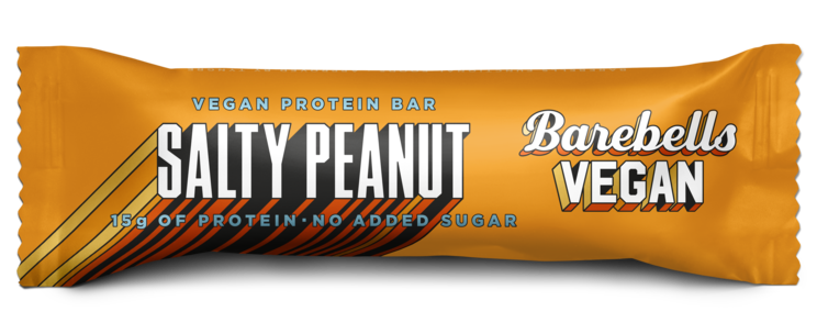 Barebells Salty Peanut Vegan, proteinbar, 55 g., 12 stk