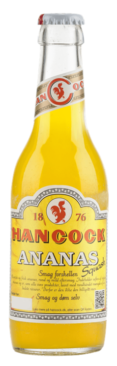 Hancock Ananas, glas, 0.25 l., 30 stk.