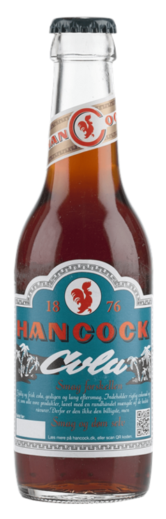 Hancock Cola, glas, 0.25 l., 30 stk.