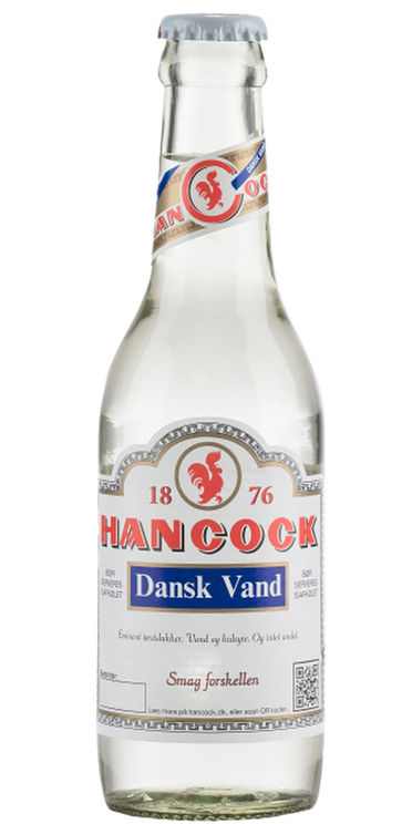 Hancock Danskvand, glas, 0.25 l., 30 stk.