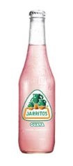 Jarritos Guava Natural Flavor Soda, glas, 0.37 l., 24 stk.