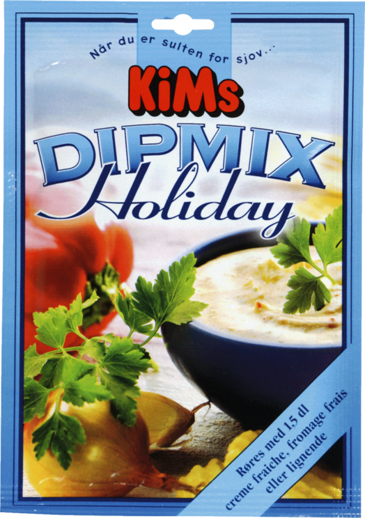 KIMs Dip Mix Holiday, 17g. 25stk
