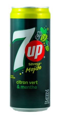 7 UP Mojiti dåse, 0.33 l., 24 stk.