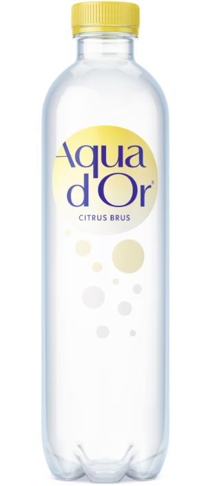 Aqua d'Or Citrus m. brus, plast, 0.5 l., 12 stk.