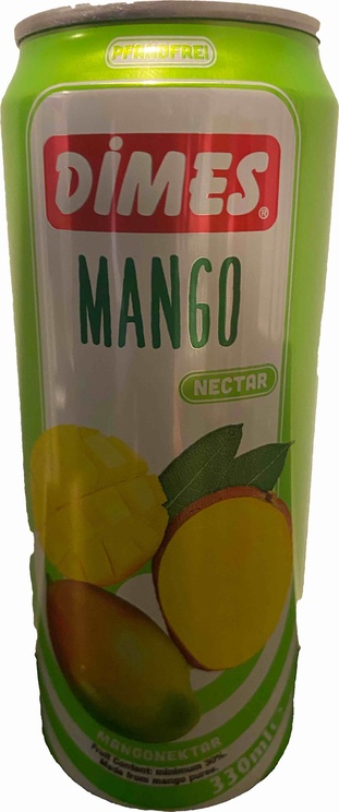 Dimes Mango Nectar, dåse, 0.33 l, 24 stk.