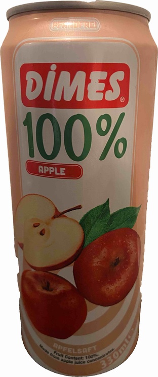 Dimes Æble Nectar, dåse, 0.33 l, 24 stk.
