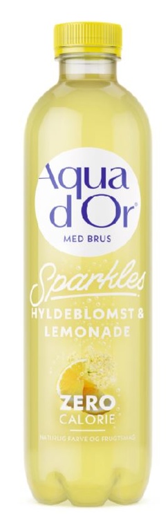 Aqua d'Or Sparkless Hyldeblomst/Lemonade, plast, 0.5 l., 12 stk.