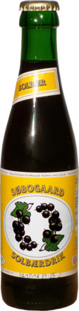 Søbogaard Solbær, saft, glas, 0.25 l., 30 stk.