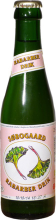 Søbogaard Rabarber, økologisk, glas, 0.25 l., 30 Stk.