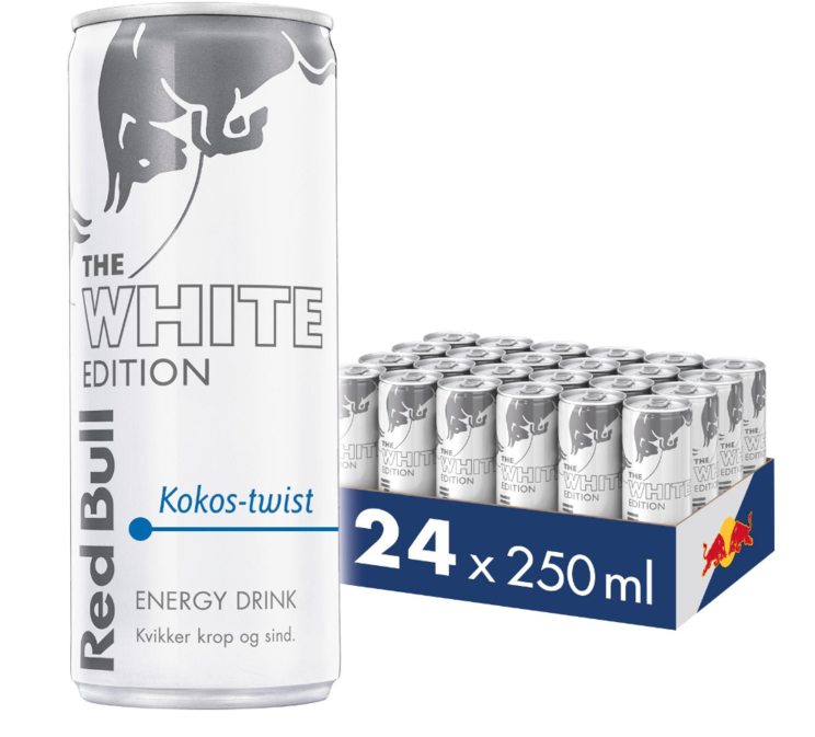 Red Bull White Edition, Energidrik, Dåse, 0.25 l., 24 Stk.
