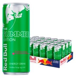 Red Bull, Green Edition, energidrik, dåse, 0.25 l., 24 Stk.