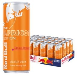 Red Bull Apricot Edition, Energidrik, Dåse, 0.25 l., 24 Stk.