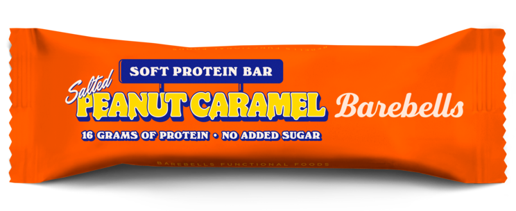 Barebells Salted Peanut Caramel, proteinbar, 55 g., 12 stk.