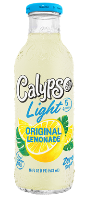 Calypso Original Lemonade Light, 0.473 l, 12 stk.