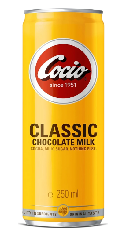 Cocio Chokolademælk, dåse, 0.25 l., 24 stk.