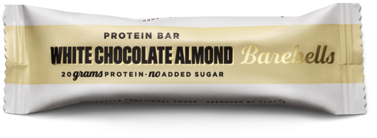 Barebells White Chocolate Almond, proteinbar, 55 g., 12 stk