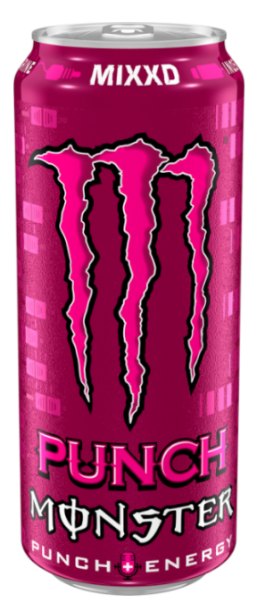 Monster Punch MIXXD, energidrik, dåse, 0.5 l., 24 stk.