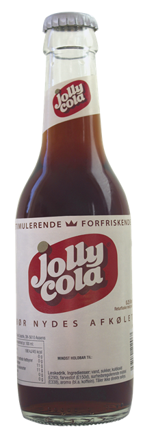 Jolly Cola, glas, 0.25 l., 30 stk.