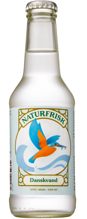 Naturfrisk Danskvand, glas, 0.25 l., 12 stk.