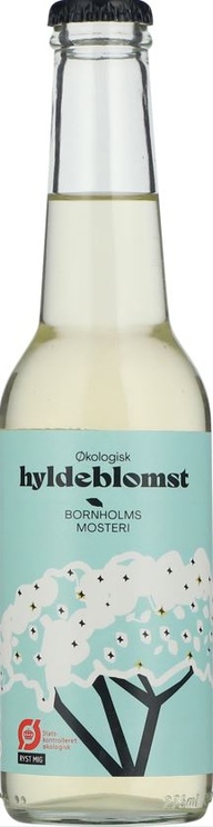 Bornholms Hyldeblomst, saft, økologisk, glas, 0.275 l., 20 Stk.