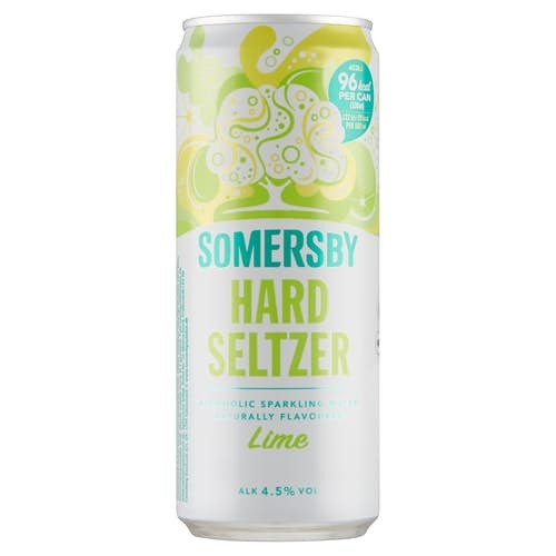 Somersby Hard Seltzer Lime, dåse, 0.33 l., 24 stk.
