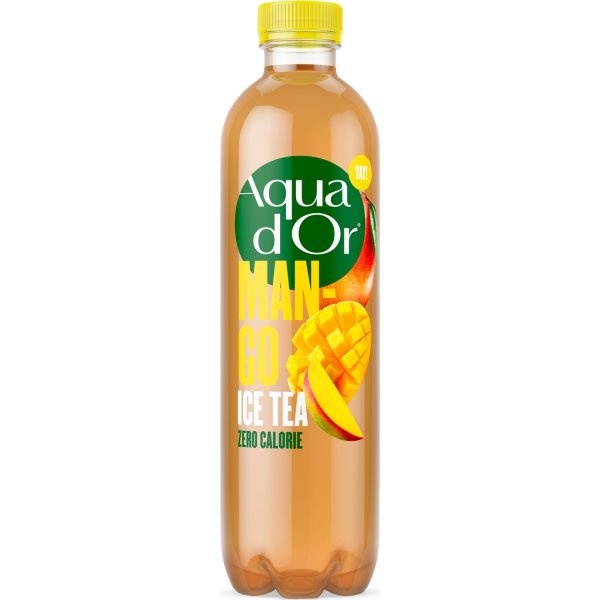 Aqua D'or Iste Mango, plast, 0.5 l., 12 stk.