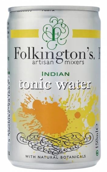Folkington's Indian Tonic, dåse, 0.15 l., 24 Stk.