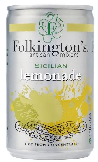 Folkington's Sicilian Lemonade, dåse, 0.15 l., 24 Stk.