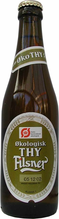 Thy Økologisk Pilsner, øl, glas, 0.33 l., 30 Stk.